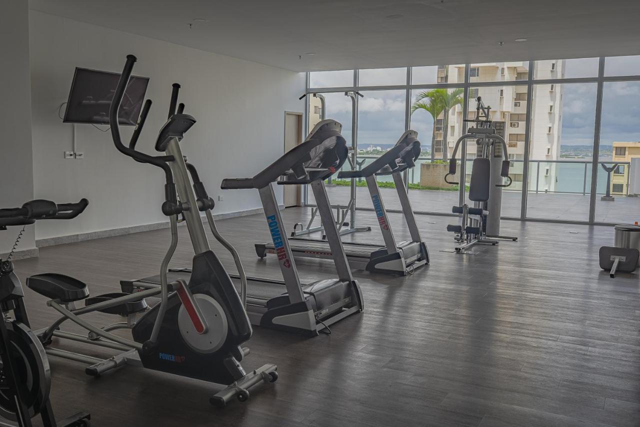 Lujoso Apartamento En Bocagrande Cartagena Dış mekan fotoğraf