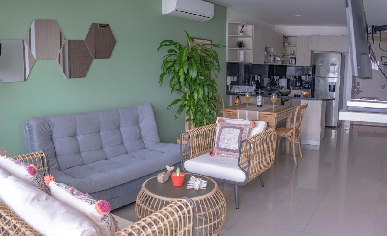 Lujoso Apartamento En Bocagrande Cartagena Dış mekan fotoğraf